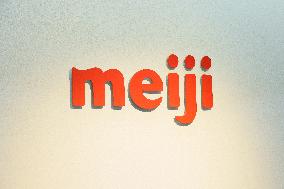 Meiji Holdings Signboard and Logo